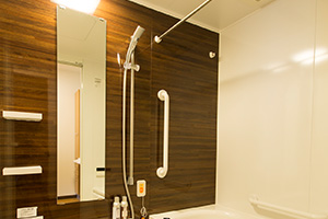 ローズライフ京都居室Sの浴室