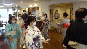 ローズライフ京都　2021年夏祭り　盆踊り