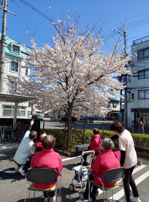 ローズライフ京都　お花見