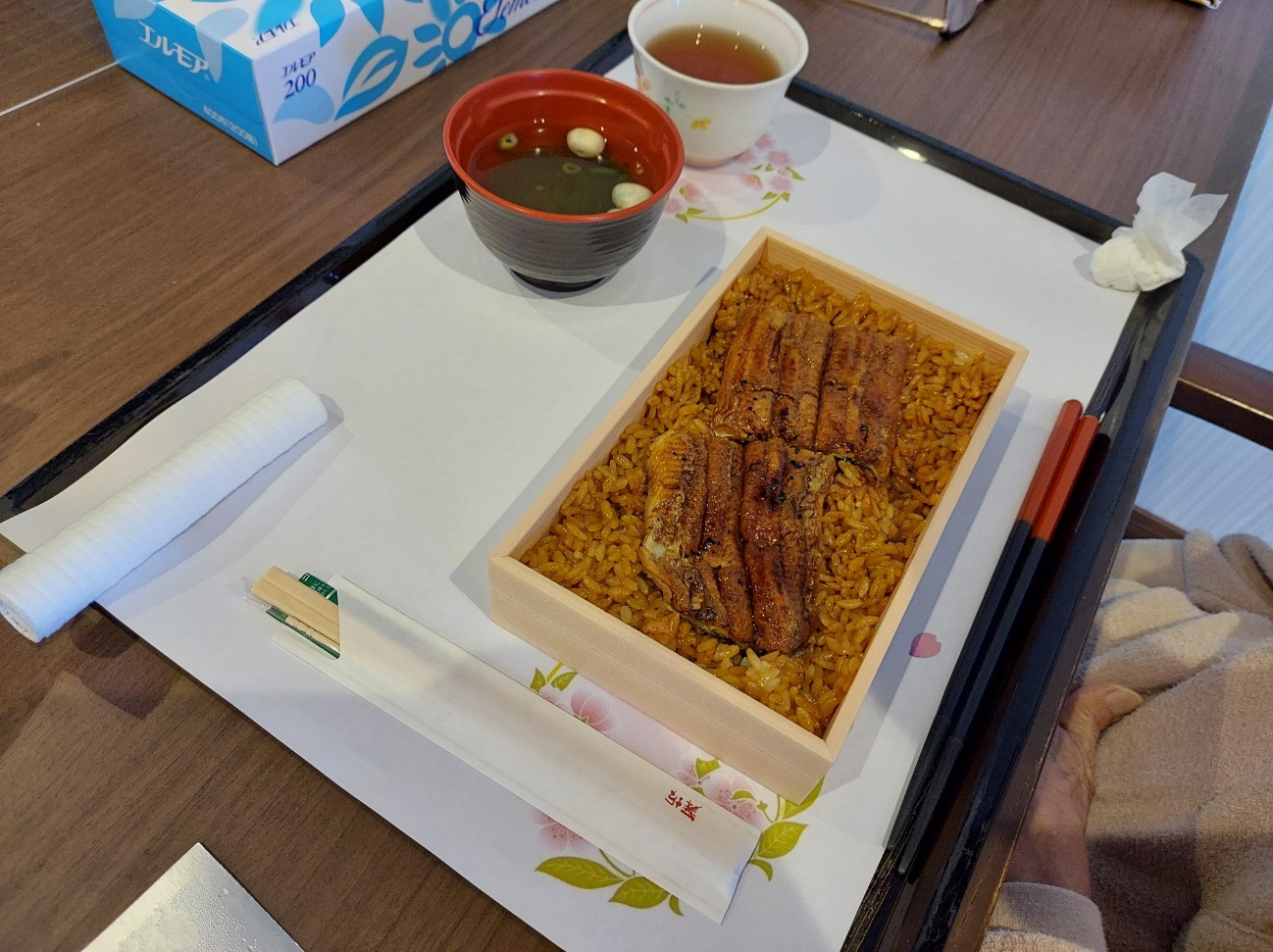 ローズライフ京都　鰻弁当